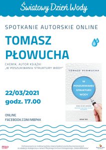 Plakat spotkanie utorskie Tomasz Płowucha