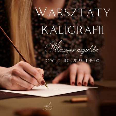 Warsztaty kaligrafii dla dorosłych w Muzeum Śląska Opolskiego 