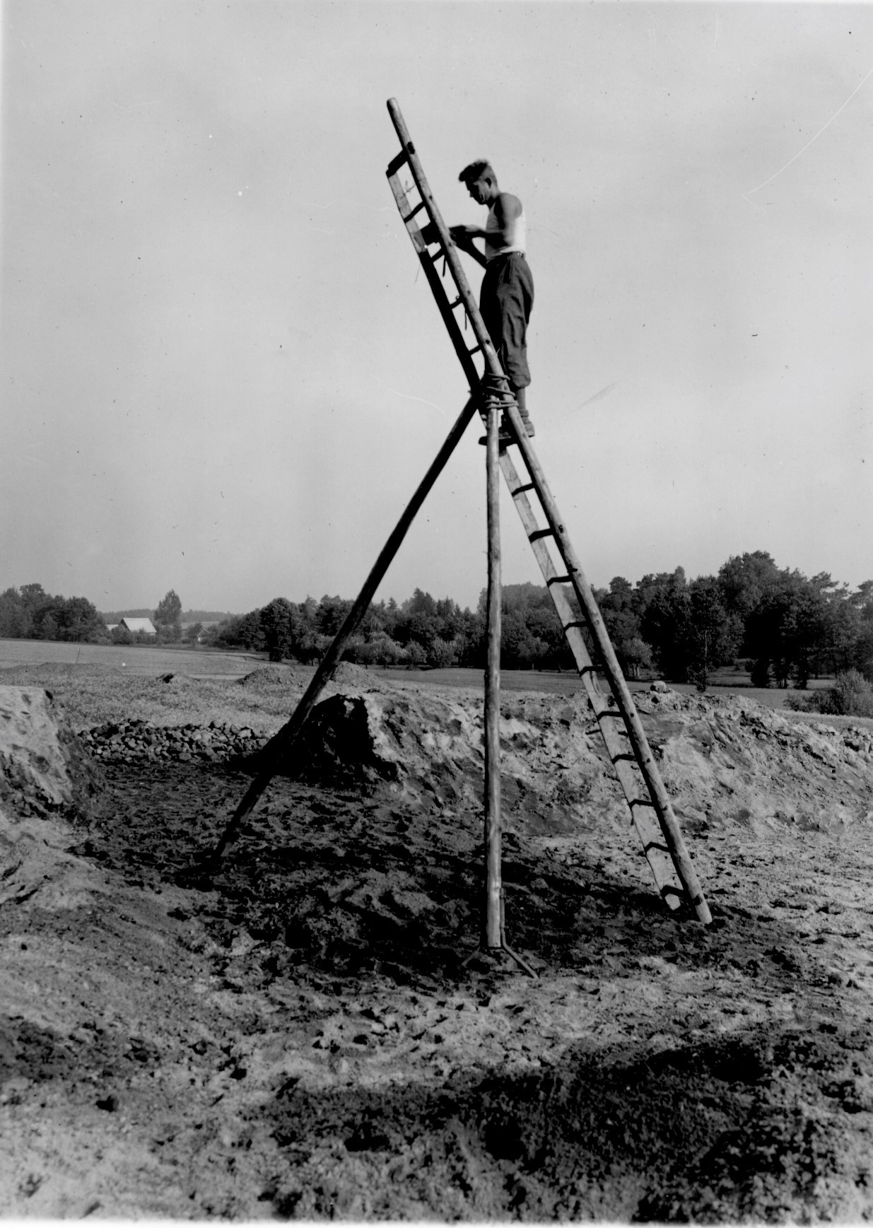 Zdjęcie z wystawy archeologicznej w Muzeum Śląska Opolskiego