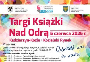 Plakat Targi Książki Nad Odrą W Kędzierzynie Koźlu