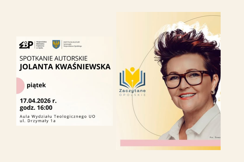 Grafika - spotkanie autorskie z Jolantą Kwaśniewską, 17.04.2026